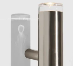 Applique ou plafonnier, Pyl, grande, acier, IP44, LED, dim, 2700K, 1920 lm, L8cm, H75cm - Petite Friture