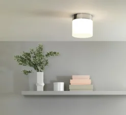 Applique ou plafonnier, Sabina, Chrome Poli, IP44, Ø17cm, H17cm - ASTRO LIGHTING