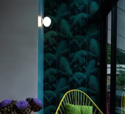 Applique ou plafonnier, salle de bain, Gregg Piccola, classe II, blanc, IP44, L13cm, H12cm - Foscarini