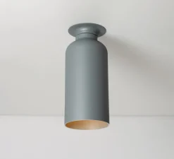 Applique ou plafonnier, Spotlight Volumes, D, gris avocat, Ø13cm, P33cm - A-N-D