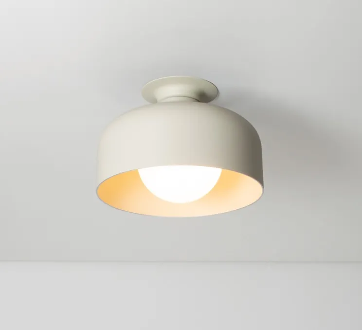 Applique ou plafonnier, Spotlight Volumes, A, marron sauge, Ø28cm, P18cm - A-N-D