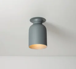 Applique ou plafonnier, Spotlight Volumes, C, gris avocat, Ø13cm, P23cm - A-N-D