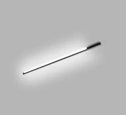 Applique ou plafonnier, Stripe, noir, LED, 2700K, 3300lm, L200cm, H60cm - Light Point