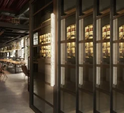 Applique ou plafonnier, Stiletto Shard, Marbre blanc, Dimmer LED Kit inclus, LED, dim, 3000K, lm, L6cm, H80cm - Slide