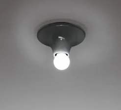 Applique ou plafonnier, Teti, gris anthracite, Ø14cm, H7cm - Artemide