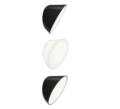 Applique ou plafonnier, Thirty , noir, LED, 3000K, 1043 lm, Ø24,7cm, H16,4cm - Zero