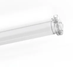 Applique ou plafonnier, Tubo 50 LED, blanc, transparent, IP67, dim, 2700K, 4475 lm, L147,2cm, H6,7cm - O/M Light
