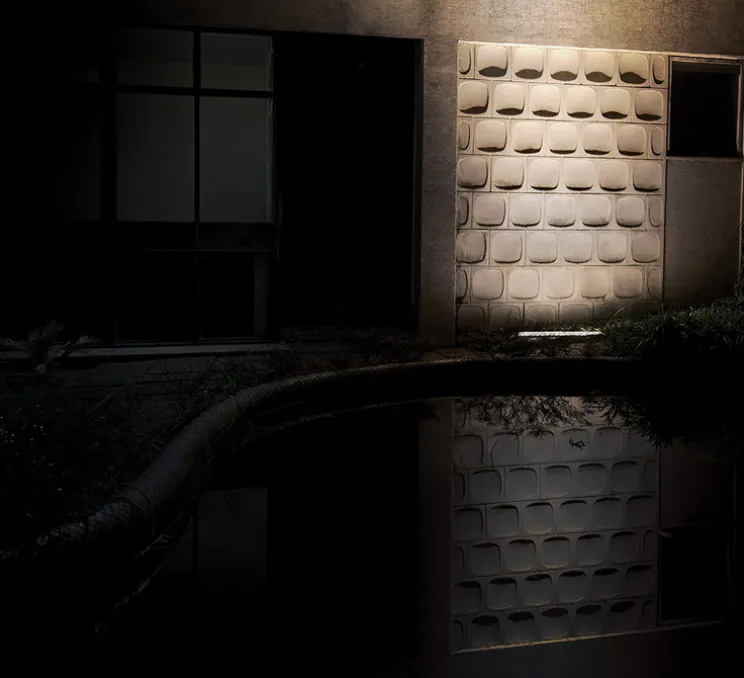 Applique ou plafonnier, Tubo, transparent, noir, IP67, LED, dim, 4000K, 5490 lm, L103,7cm, H8,5cm - O/M Light