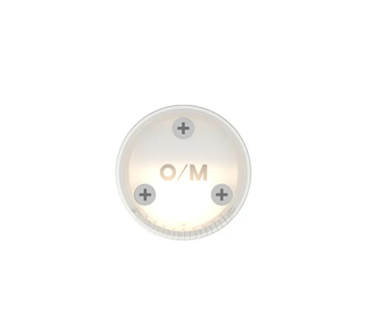 Applique ou plafonnier, Tubo 50 LED, blanc, transparent, On/Off, 4000K, 5850 lm, L178,2cm, ⌀5,1cm - O/M Light