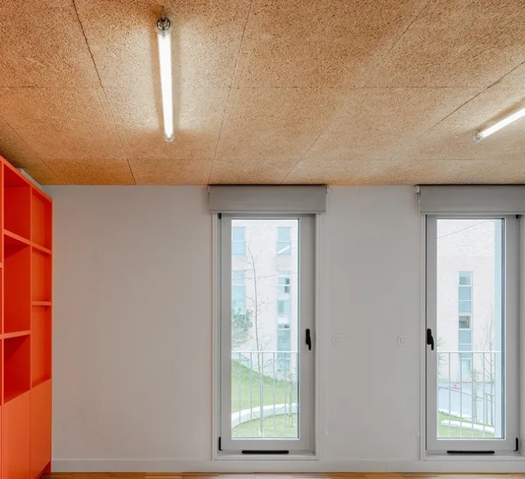 Applique ou plafonnier, Tubo 50 LED, blanc, transparent, IP67, dim, 2700K, 3580 lm, L119,2cm, H6,7cm - O/M Light