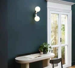 Applique ou plafonnier, Vine celling wall, chrome, LED, 3000K, lm, L15cm, H42cm - A-N-D