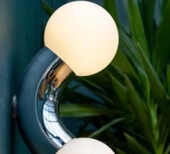 Applique ou plafonnier, Vine celling wall, chrome, LED, 3000K, lm, L15cm, H42cm - A-N-D