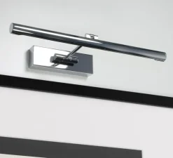 Applique pour tableaux, Goya 460 Led, chrome poli, LED, dim, 2700k, 821 lm, L46cm, H5,6cm - Astro