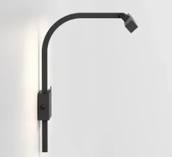 Applique pour tableaux, Mondrian 600 montée sur cadre, noir mat, LED, dim, 2700K, 214 lm, L60cm, H26,5cm - Astro