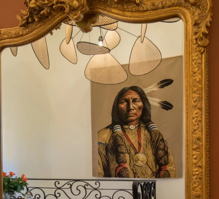 Applique suspendue, Petit Nuage, blanc & noir, Ø24cm, H16cm - DesignHeure