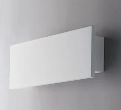 Applique, Vertbois, plâtre, prêt à peindre, Anaïs S, blanc, LED, 3000/4000K, 680 lm, L22cm, H8cm - Nedgis