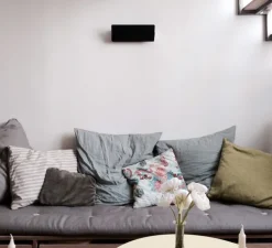 Applique, Volet Pivotant Double, noir, E14, L34cm, H13cm - Charlotte Perriand - Nemo Lighting