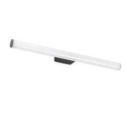 Applique, Volga 600, noir, LED, IP44, 3000K, 1231lm, Ø4cm, H60cm - FARO