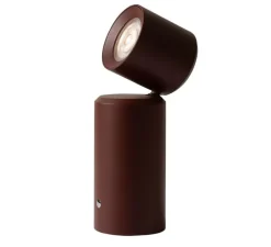 Applique/Lampe à poser, Milan, burgundy, LED, dim, 3000K, Ø6,5cm, H19cm - It's about Romi