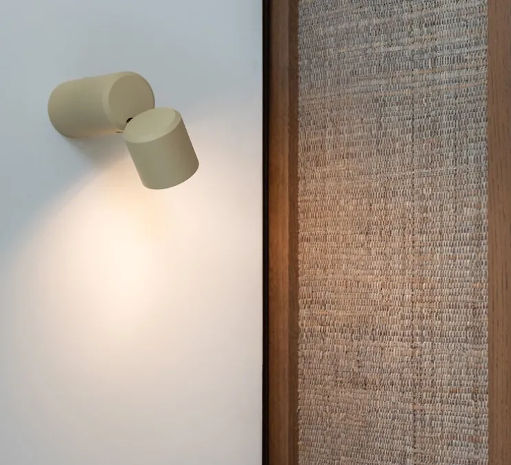 Applique/Lampe à poser, Milan, beige, LED, dim, 3000K, Ø6,5cm, H19cm - It's about Romi