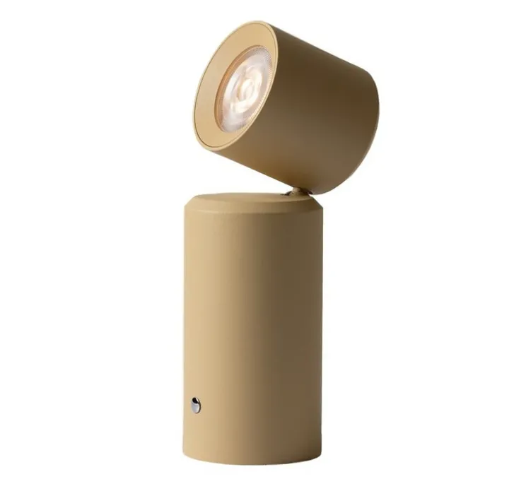 Applique/Lampe à poser, Milan, beige, LED, dim, 3000K, Ø6,5cm, H19cm - It's about Romi