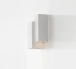 Applique,Vertbois, plâtre, prêt à peindre, Charlotte Double, blanc, L16cm, H22cm - Nedgis