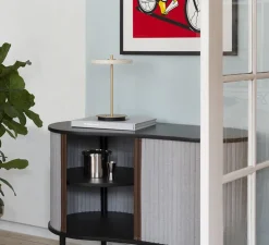 Baladeuse, Asteria Move, blanc perle, LED, 3000K, 5-100lm, Ø20cm, H30,6cm - Umage