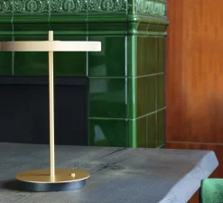 Baladeuse, Asteria Move, blanc perle, LED, 3000K, 5-100lm, Ø20cm, H30,6cm - Umage