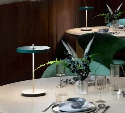 Baladeuse, Asteria Move, vert forêt, LED, 3000K, 5-100lm, Ø20cm, H30,6cm - Umage