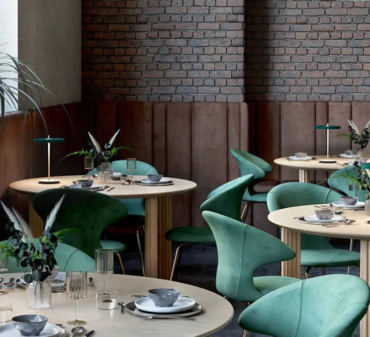 Baladeuse, Asteria Move, vert forêt, LED, 3000K, 5-100lm, Ø20cm, H30,6cm - Umage