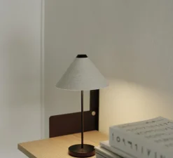 Baladeuse, Brolly, Lin, LED, dim, 2700K, 140 lm, Ø16,5cm, H30cm - New Works