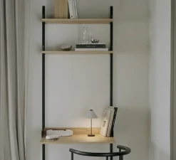 Baladeuse, Brolly, Lin, LED, dim, 2700K, 140 lm, Ø16,5cm, H30cm - New Works