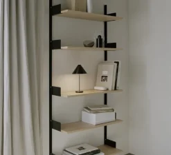 Baladeuse, Brolly, noir, LED, dim, 2700K, 140 lm, Ø16,5cm, H30cm - New Works