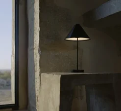 Baladeuse, Brolly, noir, LED, dim, 2700K, 140 lm, Ø16,5cm, H30cm - New Works