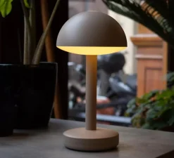 Baladeuse, Bug Beige, beige, IP65, LED, dim, 2600K, 52 lm, Ø15cm, H28,7cm - Humble