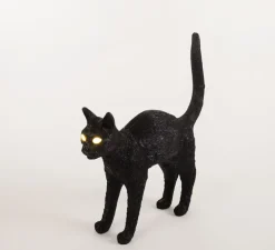 Baladeuse, Chat, Jobby the Cat Lamp, Felix noir, LED, 3300K, lm, L46cm, H42cm - Seletti