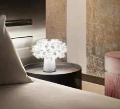 Baladeuse, Clizia, blanc, LED, dim, 2700K, 150 lm, L29cm, H26cm - Slamp