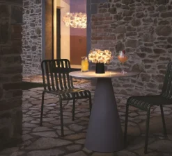 Baladeuse, Clizia Mama Non Mama, noir et or, LED, dim, 2700K, 150 lm, Ø27cm, H25cm - Slamp