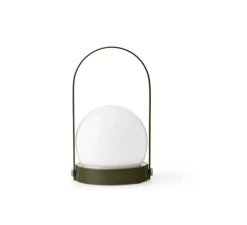 Baladeuse, d'extérieur, Carrie, olive, IP44, LED, dim, 2700K, 250 lm, Ø13,5cm, H24,5cm - Audo Copenhagen