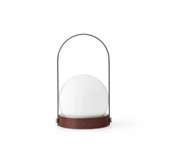 Baladeuse, d'extérieur, Carrie, rouge, IP44, LED, dim, 2700K, 250 lm, Ø13,5cm, H24,5cm - Audo Copenhagen