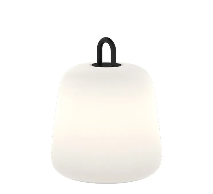 Baladeuse, d'extérieur, Costa 2.0 LED, blanc et noir, IP65, LED, 2200-4000K, 130lm, Ø28cm, H35cm - Wever&Ducré