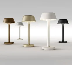 Baladeuse, d'extérieur, Firefly in The Sky, bronze, IP65, LED, dim, 2700K, 273 lm, Ø12,4cm, H26,5cm - PANZERI