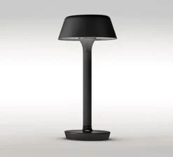 Baladeuse, d'extérieur, Firefly In The Sky, noir satiné, IP65, LED, dim, 2700K, 134 lm, Ø12,4cm, H26,5cm - Panzeri