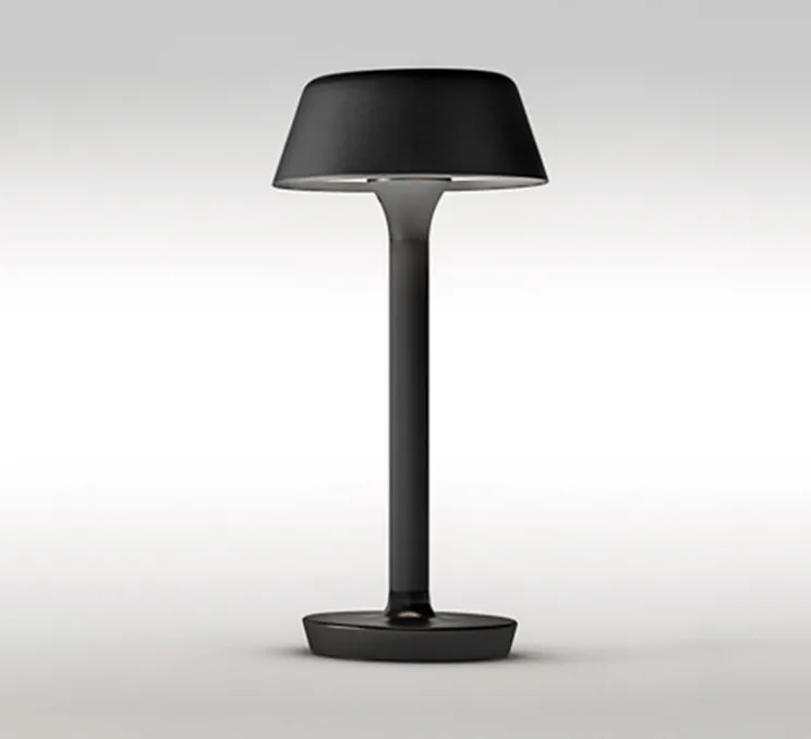Baladeuse, d'extérieur, Firefly In The Sky, noir satiné, IP65, LED, dim, 2700K, 134 lm, Ø12,4cm, H26,5cm - Panzeri