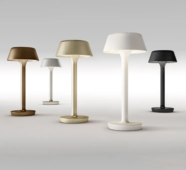 Baladeuse, d'extérieur, Firefly In The Sky, noir satiné, IP65, LED, dim, 2700K, 134 lm, Ø12,4cm, H26,5cm - Panzeri