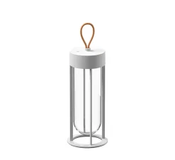 Baladeuse, d'extérieur, In Vitro, blanc, IP65, LED, dim, 2700K, 115 lm, Ø13,2cm, H39,3cm - Flos
