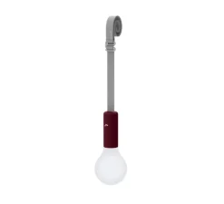 Baladeuse, d'extérieur, Lampe H24 avec sangle de suspension, Cerise Noire, IP54, LED, 3000K, 70 lm, Ø11,5cm, H126,5cm - Fermob