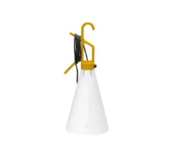 Baladeuse, d'extérieur, Mayday, jaune moutarde, IP65, Ø22cm, H53cm - Flos