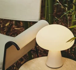 Baladeuse, d'extérieur, Obello, blanc, 1000 lm, Ø22cm, H24cm - Gubi