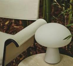 Baladeuse, d'extérieur, Obello, blanc, 1000 lm, Ø22cm, H24cm - Gubi